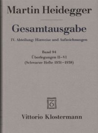 cover of the book Überlegungen II-VI (Schwarze Hefte 1931-1938)