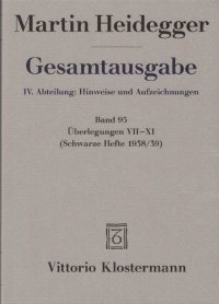 cover of the book Überlegungen VII-XI (Schwarze Hefte 1938/39)