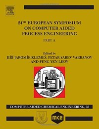 cover of the book 24th European Symposium on Computer Aided Process Engineering. Part A