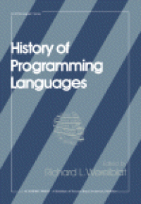 cover of the book History of programming languages : from the ACM SIGPLAN History of Programming Languages Conference, June 1-3, 1978