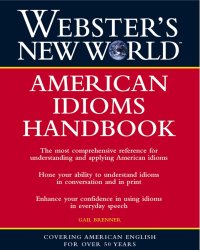 cover of the book Webster's new world American idioms handbook