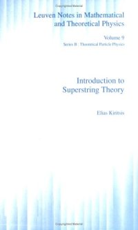 cover of the book Introduction to Superstring Theory 