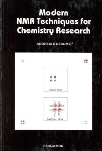 cover of the book Modern NMR techniques for chemistry research