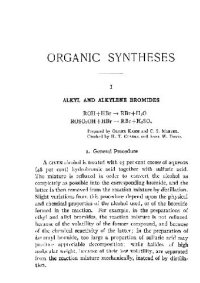 cover of the book Organic Syntheses: An Annual Publication of Satisfactory Methods for the Preparation of Organic Chemicals 