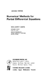 cover of the book Numerical Methods for Partial Differential Equations 2nd ed