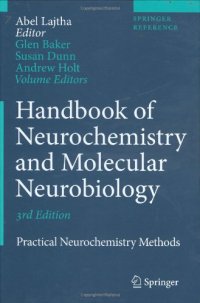 cover of the book Lajtha. Handbook of Neurochemistry and Molecular Neurobiology