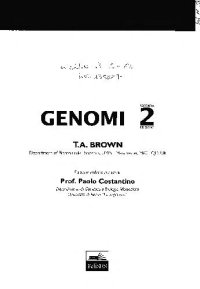 cover of the book Genomi. Biologia Molecolare