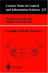 cover of the book Complex Robotic Systems