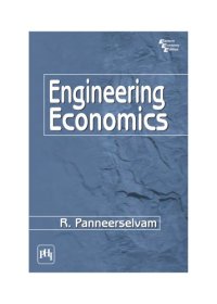 cover of the book engineering economics