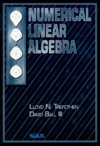 cover of the book Numerical linear algebra