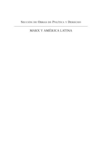 cover of the book Marx y América Latina