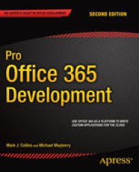 cover of the book Pro Office 365 Development: Second Edition