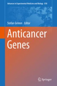 cover of the book Anticancer Genes