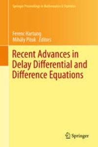cover of the book Recent Advances in Delay Differential and Difference Equations