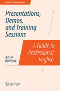 cover of the book Presentations, Demos, and Training Sessions