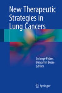 cover of the book New Therapeutic Strategies in Lung Cancers