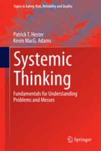 cover of the book Systemic Thinking: Fundamentals for Understanding Problems and Messes