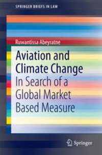 cover of the book Aviation and Climate Change: In Search of a Global Market Based Measure