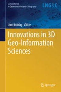 cover of the book Innovations in 3D Geo-Information Sciences