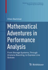 cover of the book Mathematical Adventures in Performance Analysis: From Storage Systems, Through Airplane Boarding, to Express Line Queues