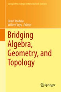 cover of the book Bridging Algebra, Geometry, and Topology