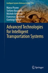 cover of the book Advanced Technologies for Intelligent Transportation Systems