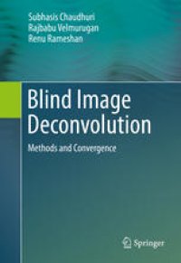 cover of the book Blind Image Deconvolution: Methods and Convergence