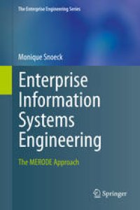 cover of the book Enterprise Information Systems Engineering: The MERODE Approach