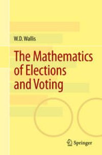 cover of the book The Mathematics of Elections and Voting