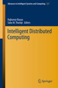 cover of the book Intelligent Distributed Computing