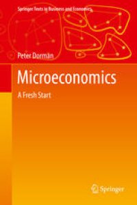 cover of the book Microeconomics: A Fresh Start