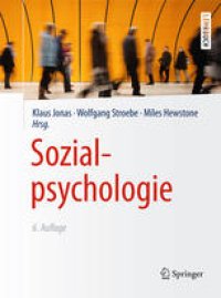 cover of the book Sozialpsychologie