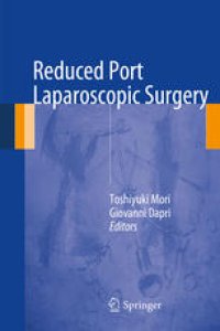 cover of the book Reduced Port Laparoscopic Surgery