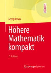 cover of the book Höhere Mathematik kompakt