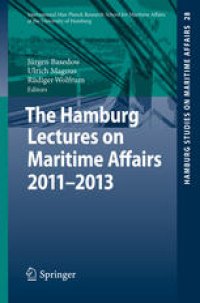 cover of the book The Hamburg Lectures on Maritime Affairs 2011-2013