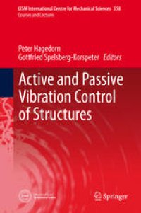 cover of the book Active and Passive Vibration Control of Structures