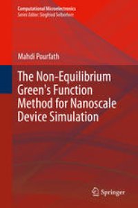 cover of the book The Non-Equilibrium Green's Function Method for Nanoscale Device Simulation