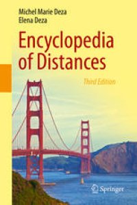 cover of the book Encyclopedia of Distances