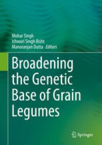 cover of the book Broadening the Genetic Base of Grain Legumes