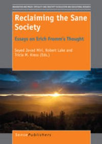 cover of the book Reclaiming the Sane Society: Essays on Erich Fromm’s Thought