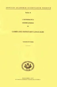 cover of the book Games and Infinitary Languages