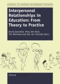 cover of the book Interpersonal Relationships in Education: From Theory to Practice