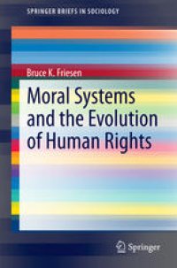 cover of the book Moral Systems and the Evolution of Human Rights