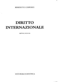 cover of the book Diritto Internazionale