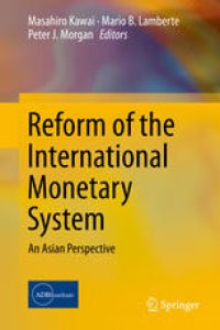 cover of the book Reform of the International Monetary System: An Asian Perspective