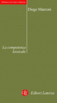 cover of the book La competenza lessicale