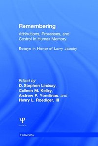 cover of the book Remembering: Attributions, Processes, and Control in Human Memory