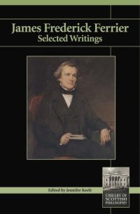 cover of the book James Frederick Ferrier: Selected WRitings