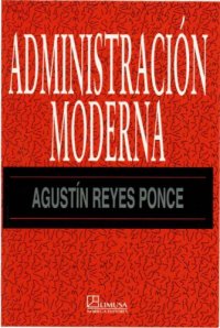 cover of the book Administración Moderna