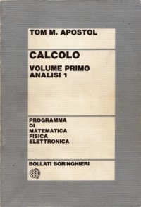 cover of the book Calcolo - Analisi 1